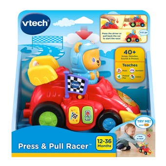 Press & Pull Racer™ | Infant Learning | VTech Toys Canada